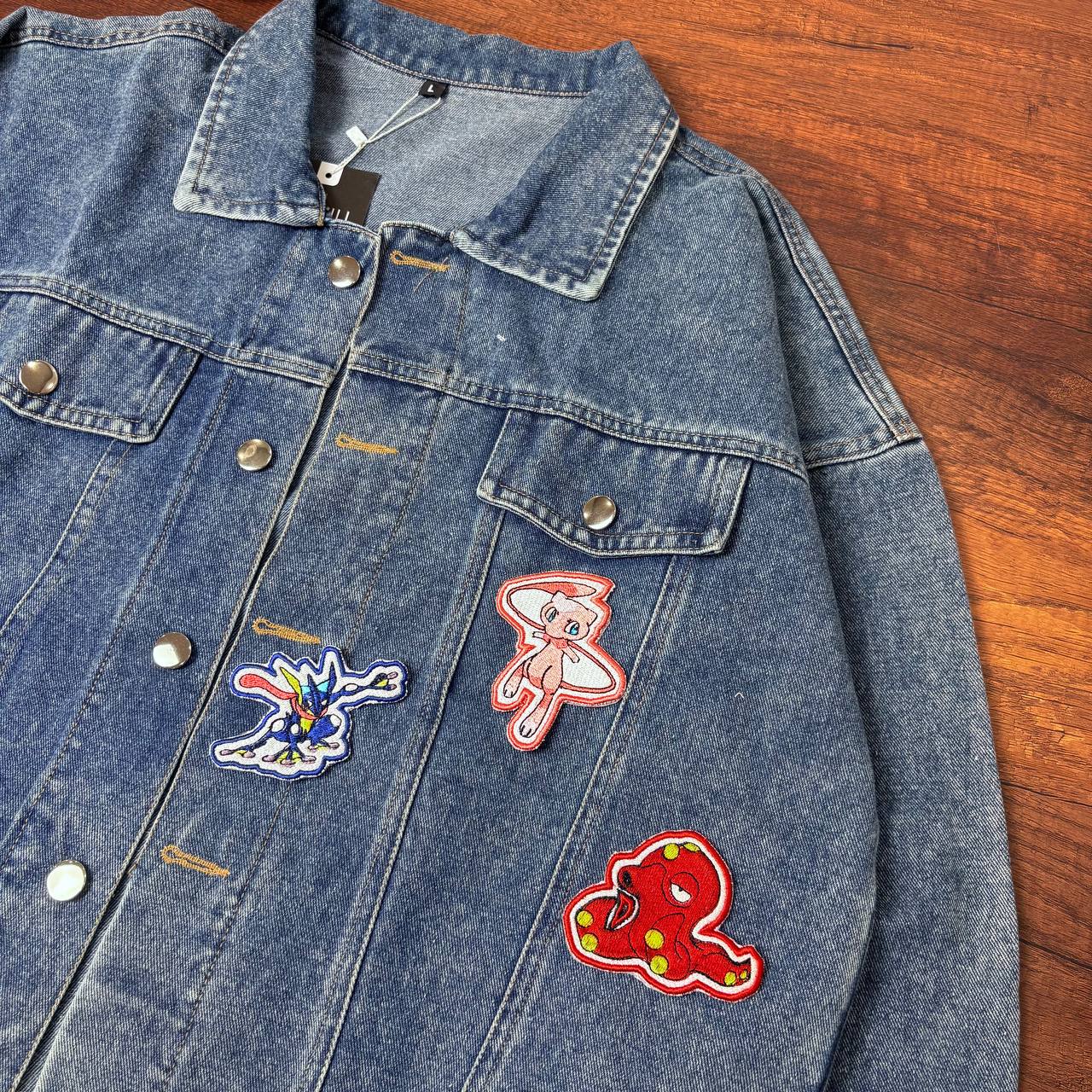 Custom Embroidered Poke'mon Patch,Poke'mon Patches, Sew On for Jackets, Hats, Bags, and Uniforms, Gift For Poke'mon Lover