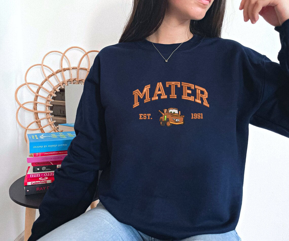Cars Characters - Mater Embroidered Shirts, Gift For Fans Of The Cars Movie