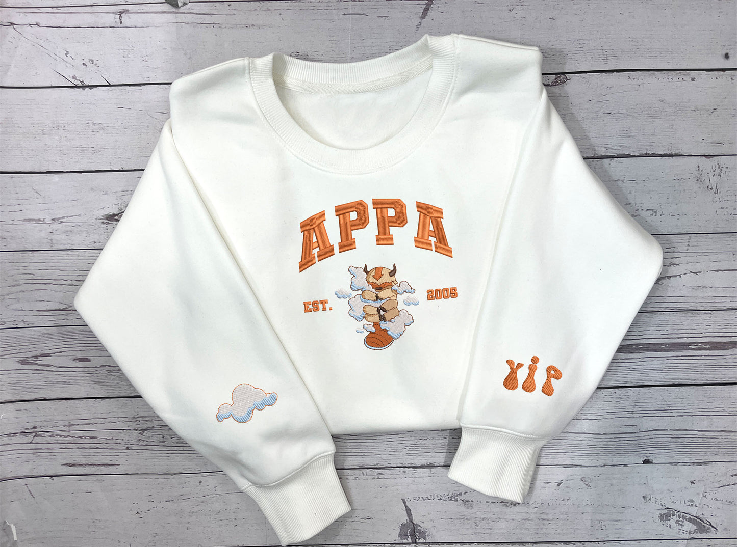 Appa Embroidered Shirts, Avatar: The Last Airbender Shirt