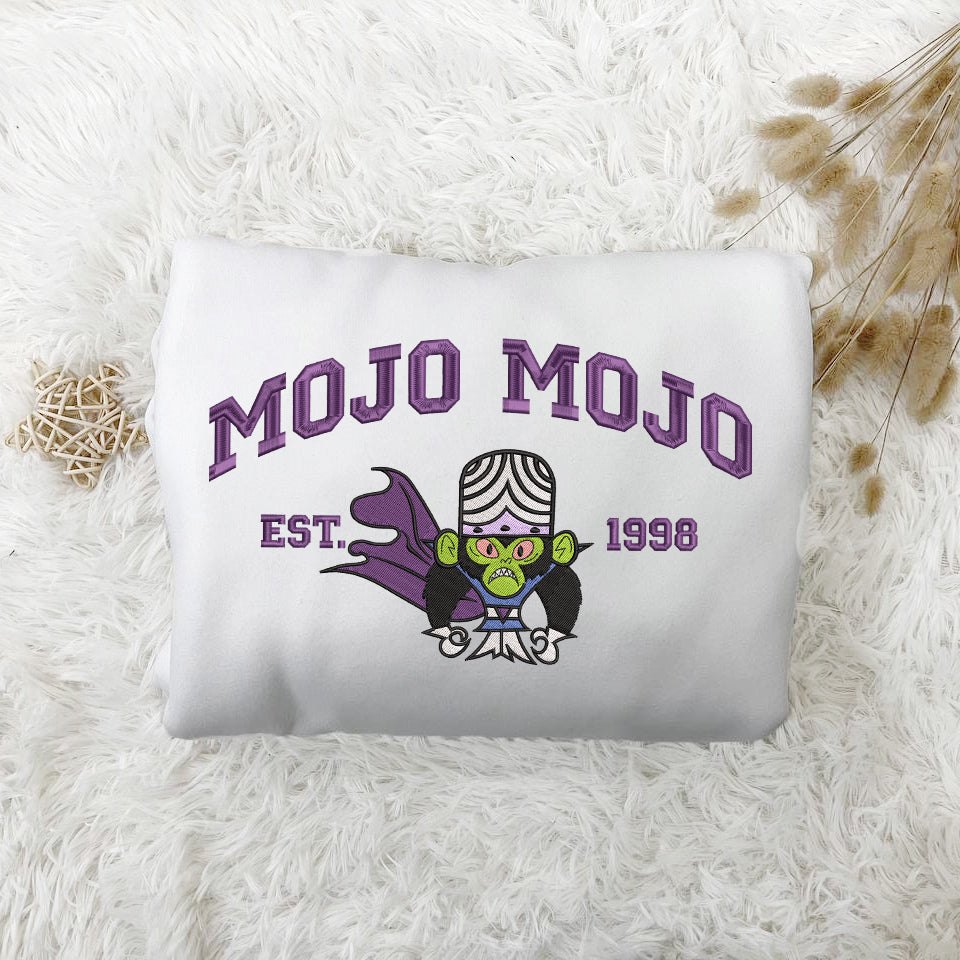 Powerpuff Girls Character Embroidered Shirts, Gift For Fans Powerpuff Girls