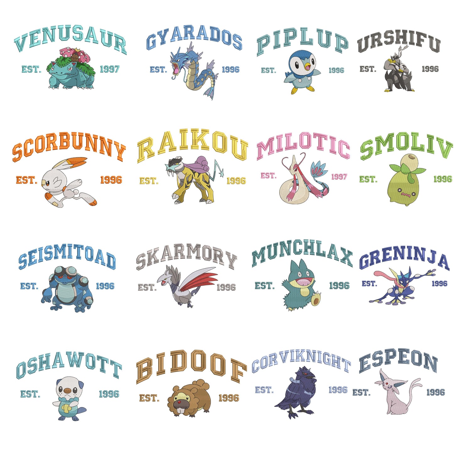 Embroidered Custom Pokemon Youth Sweatshirt, Pokemon Youth Hoodie