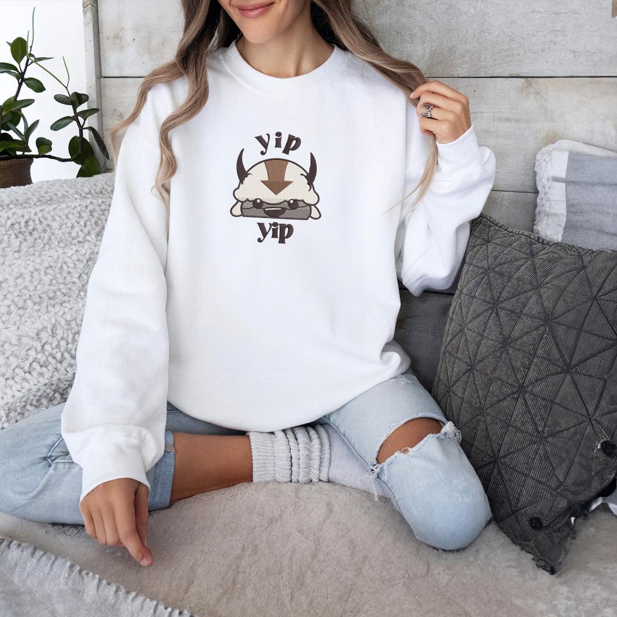 Embroidered Appa Sweatshirt, Avatar: The Last Airbender Fans