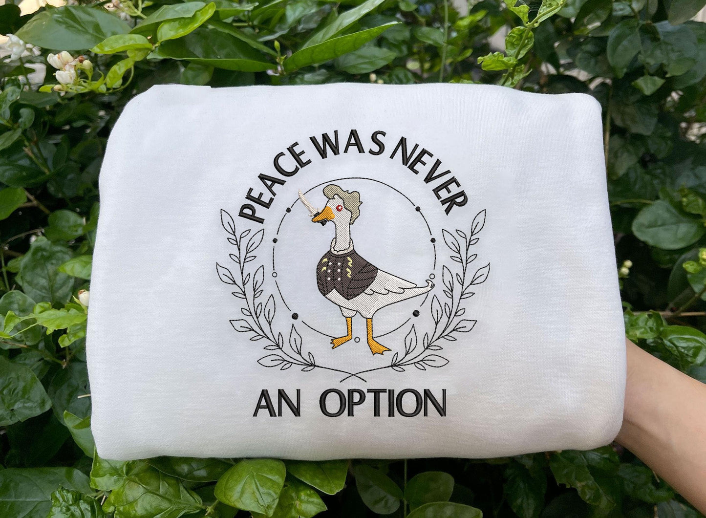 Goose Astarion Honk Embroidered Sweatshirt