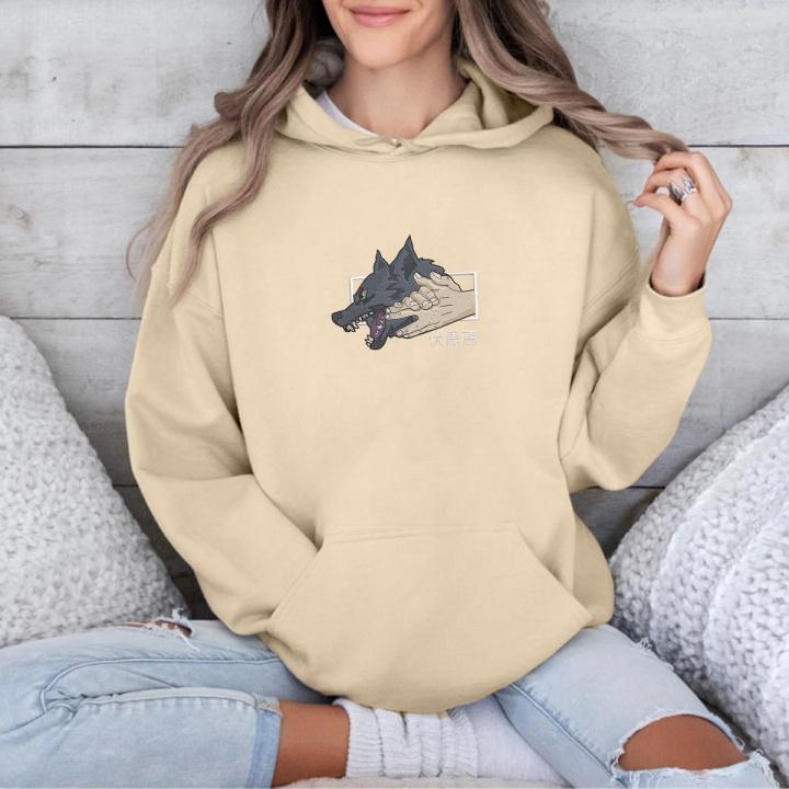 Megumi Fushiguro Sweater, Megumi Dog Embroidered Shirt