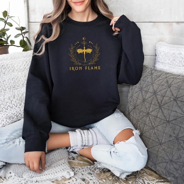 Iron Flame Embroidered Shirt