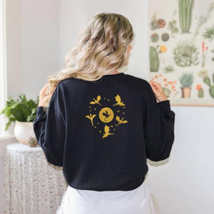 Iron Flame Embroidered Shirt