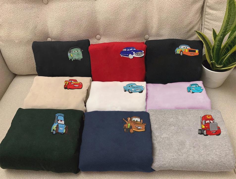 Cars Characters - Guido Embroidered Shirts, Gift For Fans Of The Cars Movie