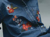 Embroidered denim shirt 