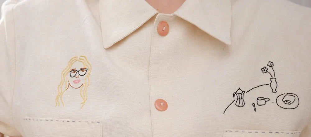 Top embroidered linen shirts for men and women