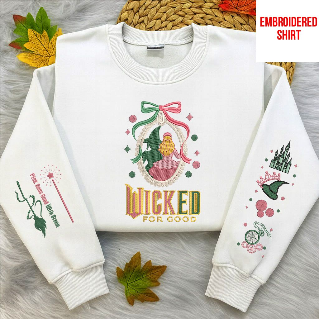 Wicked for Good embroidered sweatshirt