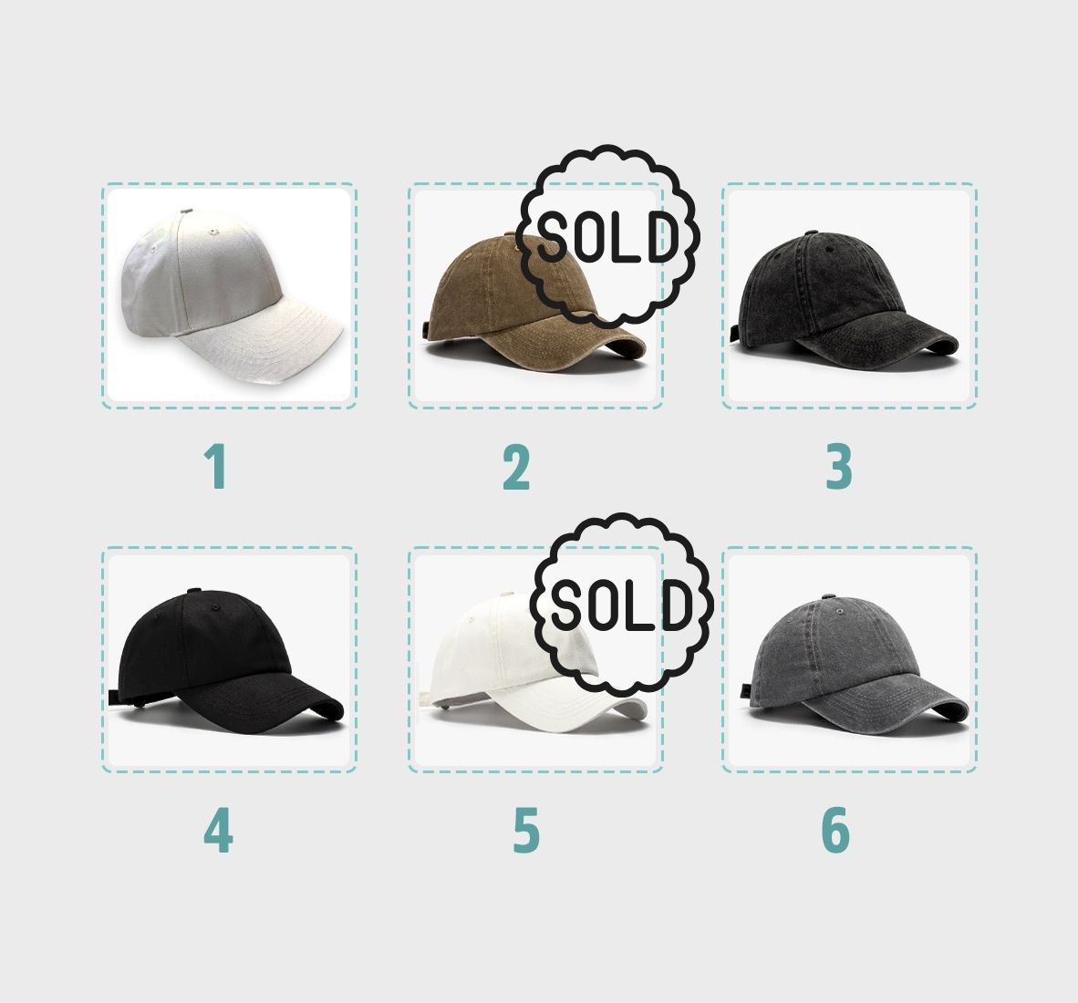 Embroidered Custom Family Hat, Member Family Hat
