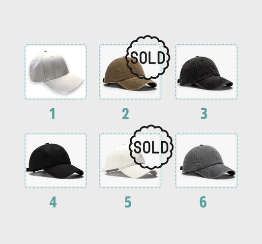 Embroidered Custom Family Hat, Member Family Hat