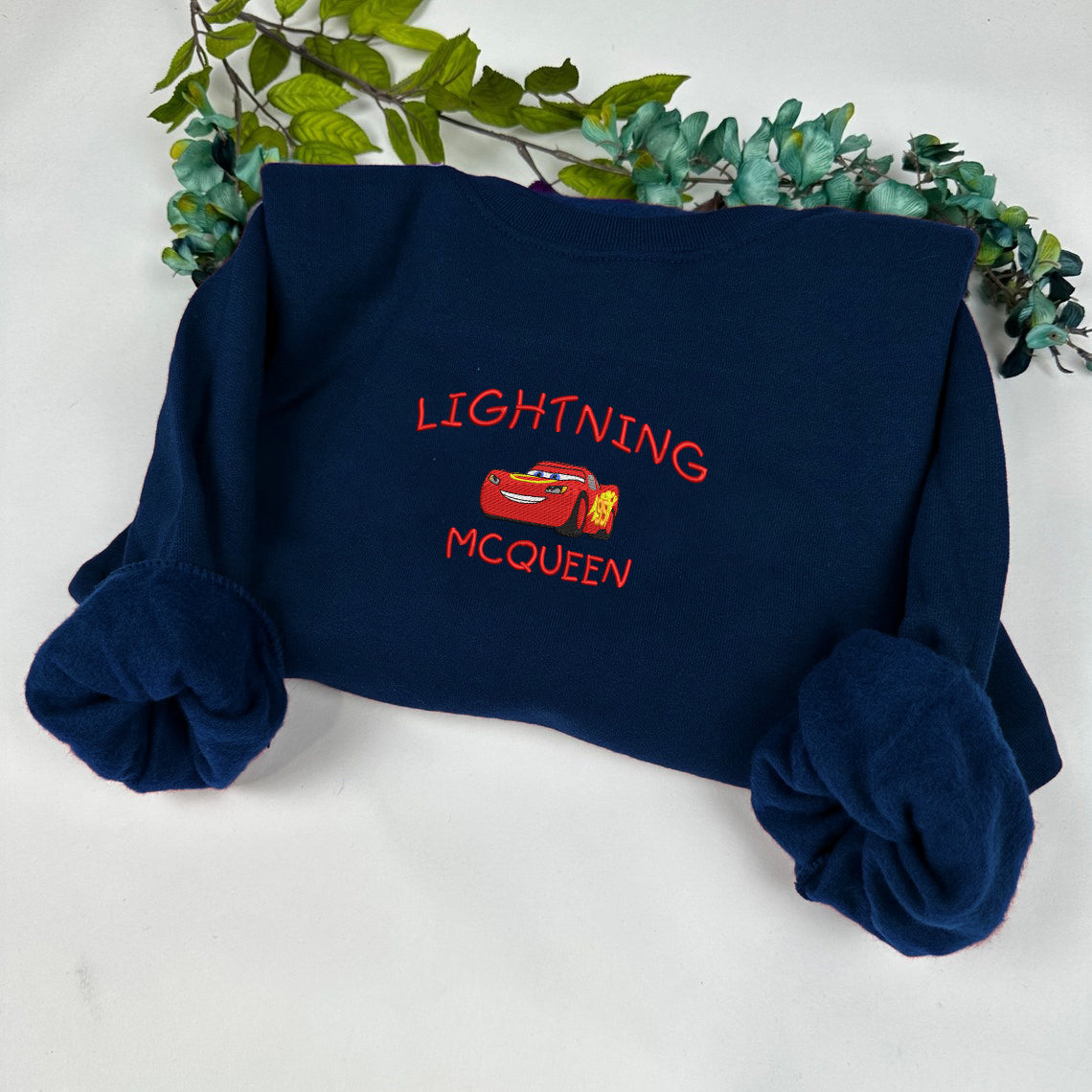 Lightning Mcqueen Embroidered Shirt, Gift For Fans Of The Cars Movie