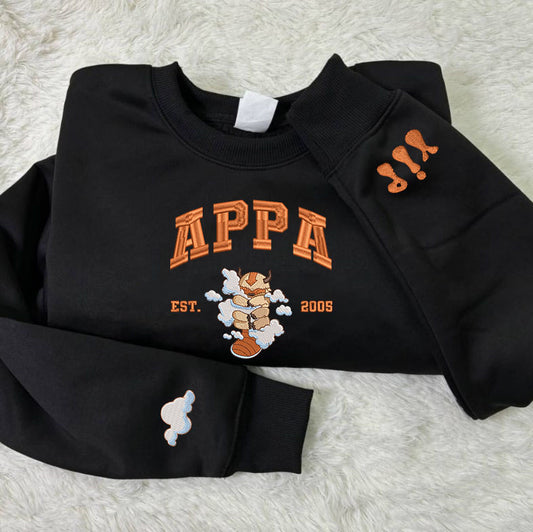 Appa Embroidered Shirts, Avatar: The Last Airbender Shirt