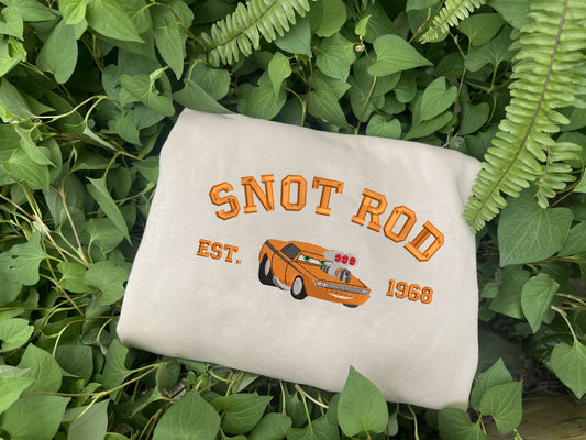Cars Characters - Snot Rod Embroidered Shirt, Gift For Fans Of The Cars Movie