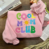 Embroidered Cool DAD & MOM Club Sweatshirt, Cool Club Shirt