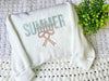 Embroidered Summer Vibes Sweatshirt, Summer Vibes Shirt