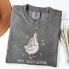 Comfort Colors® Mr. & Mrs Silly Embroidered T-Shirt, Silly Goose Shirt
