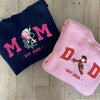 Embroidered Dad & Mom Spiderman Sweatshirt, Matching Spider Shirt