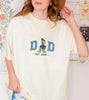 Embroidered Dad & Mom Disney Cartoon Sweatshirt, Matching Donald Duck Shirt