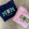 Embroidered Dad & Mom Sweatshirt, Matching How to Train Your Dragon Shirt