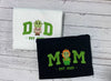 Embroidered Dad & Mom Sweatshirt, Matching Shrek & Fiona Shirt