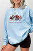 Embroidered America Land of the Free Sweatshirt, Independence Day Sweatshirt