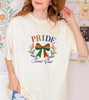 Embroidered Pride Social Club Sweatshirt, Rainbow Bow Sweatshirt