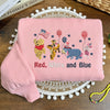 Embroidered Winnie the Pooh Patriotic Sweatshirt, Independence Day Outfit
