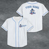 Pooh and Friends Embroidered Baseball Jersey, Custom Name Baseball Jersey, Gift For Baseball Lovers