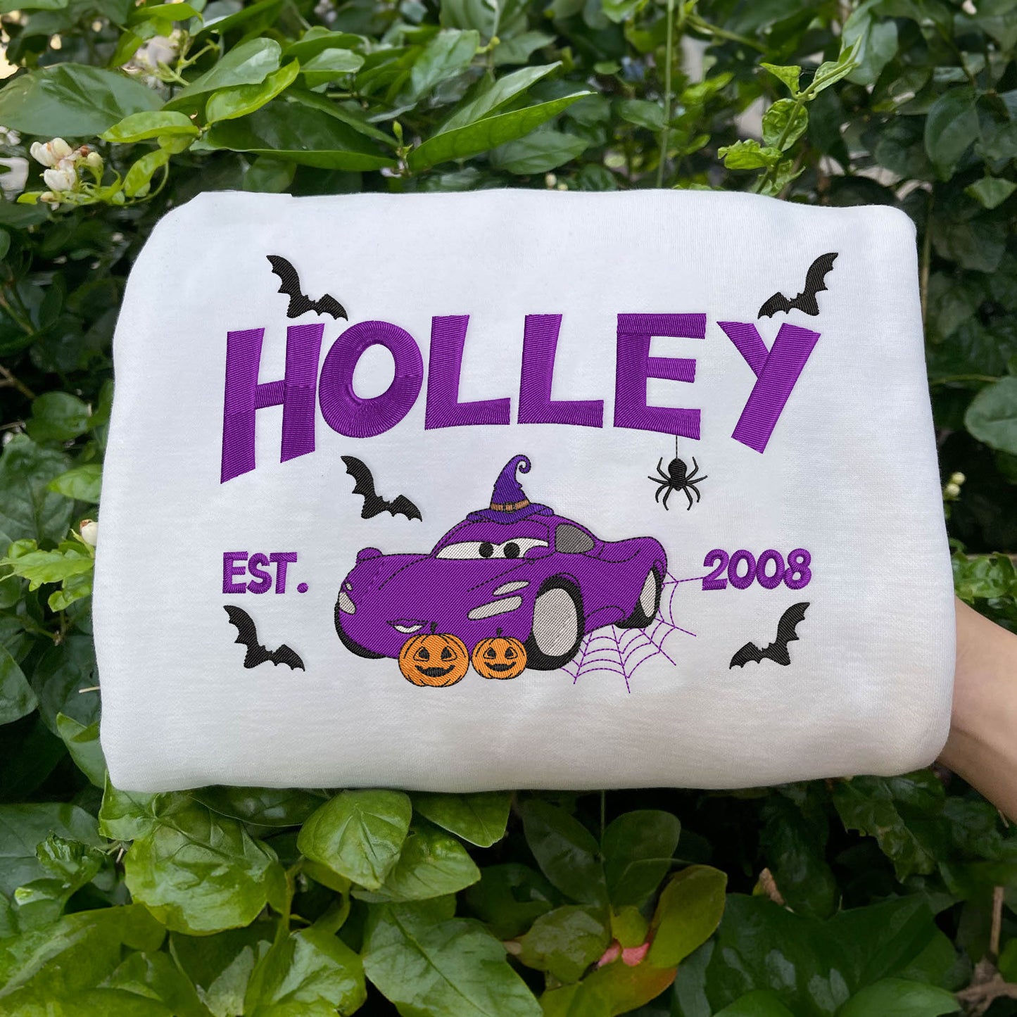 Cars Mcqueen Halloween Matching Embroidered Shirt, Gift For Halloween Days