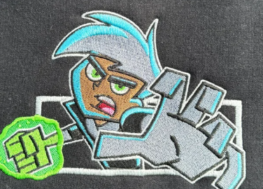 Embroidered Danny Phantom Sweatshirt, Danny Phantom Shirt