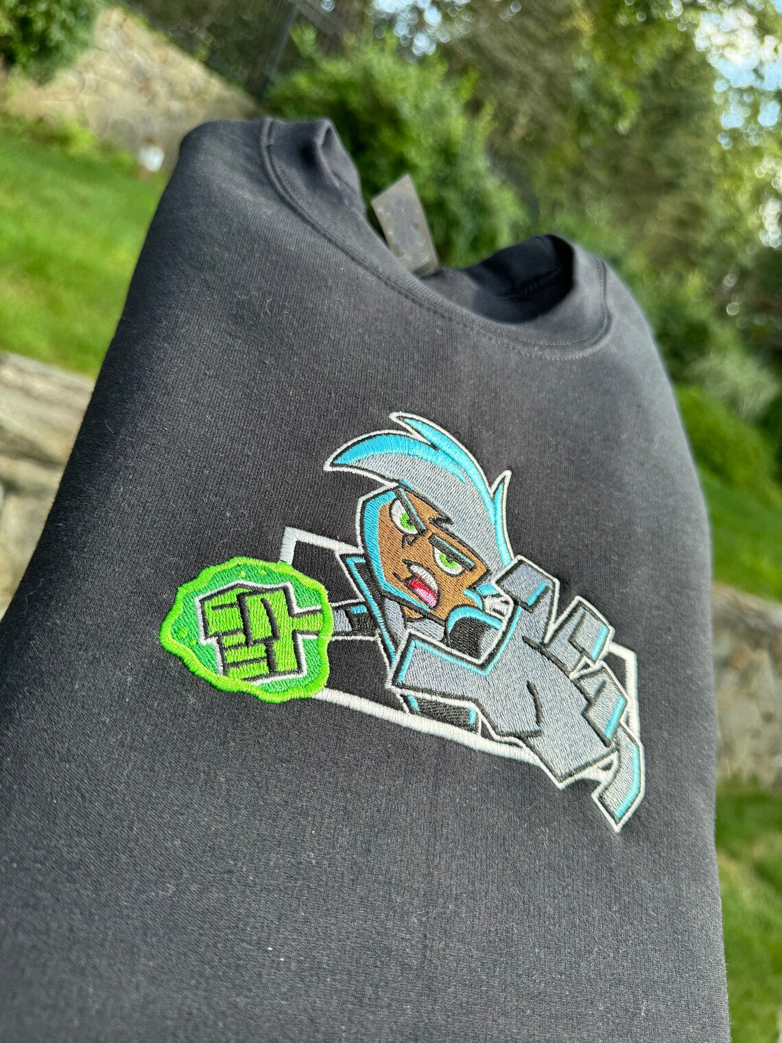 Embroidered Danny Phantom Sweatshirt, Danny Phantom Shirt