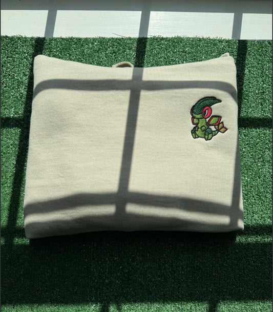 Embroidered  Poke'mon FlyGon Sweatshirt, Poke'mon Shirt