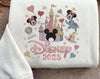 Embroidered Magical Castle & Characters Sweatshirt, Disney 2025 Shirt