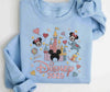 Embroidered Magical Castle & Characters Sweatshirt, Disney 2025 Shirt
