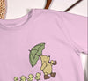 Embroidered Pooh Green Umbrella Sweatshirt, Funny Ducklings Shirt