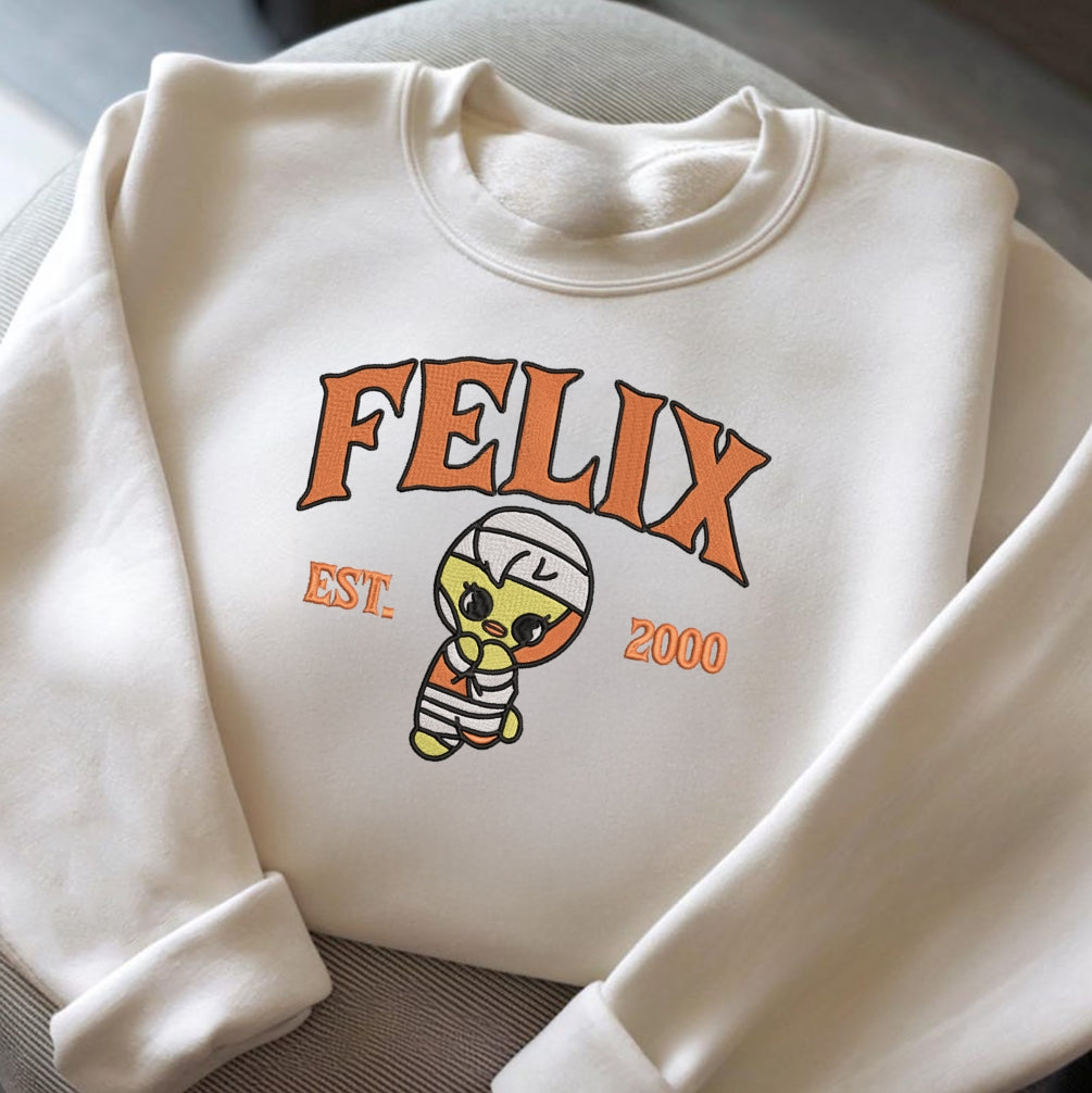 Stray Kids Sweatshirt, SKZ Chibi Halloween Outfit Jumper - Lee Know, Felix, Han, I.N, Changbin