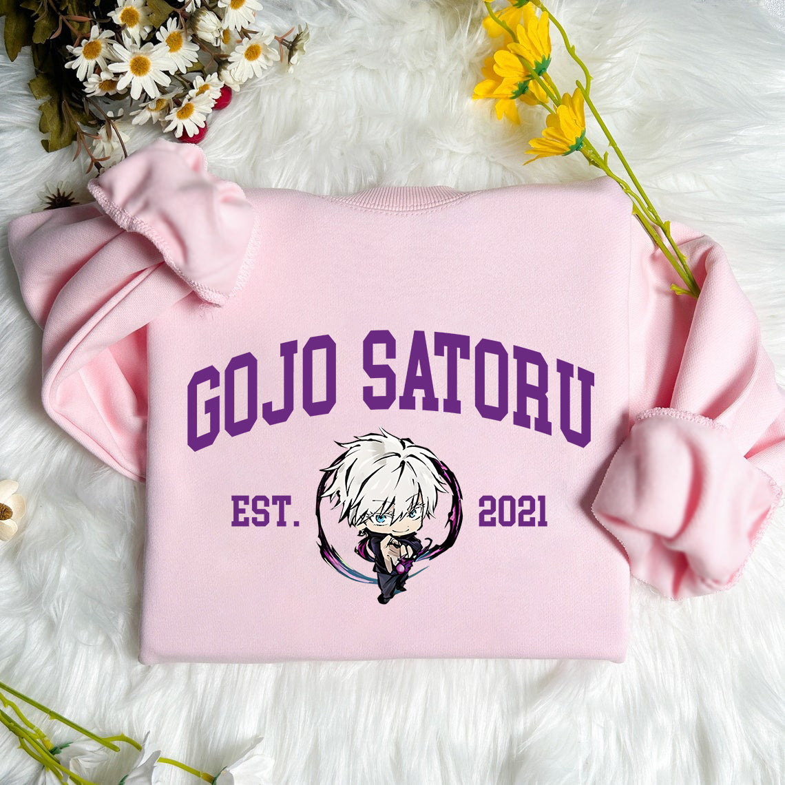 Anime Jujutsu Kaisen Sweatshirt, Gojo Satoru Itadori Yuji Sukuna Nobara Megumi Jumper