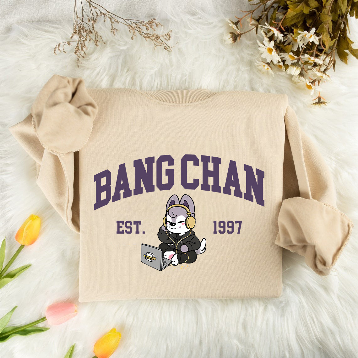 Stray Kids Sweatshirt, SKZ Chibi Character Jumper - Changbin, Han, I.N, Felix & More
