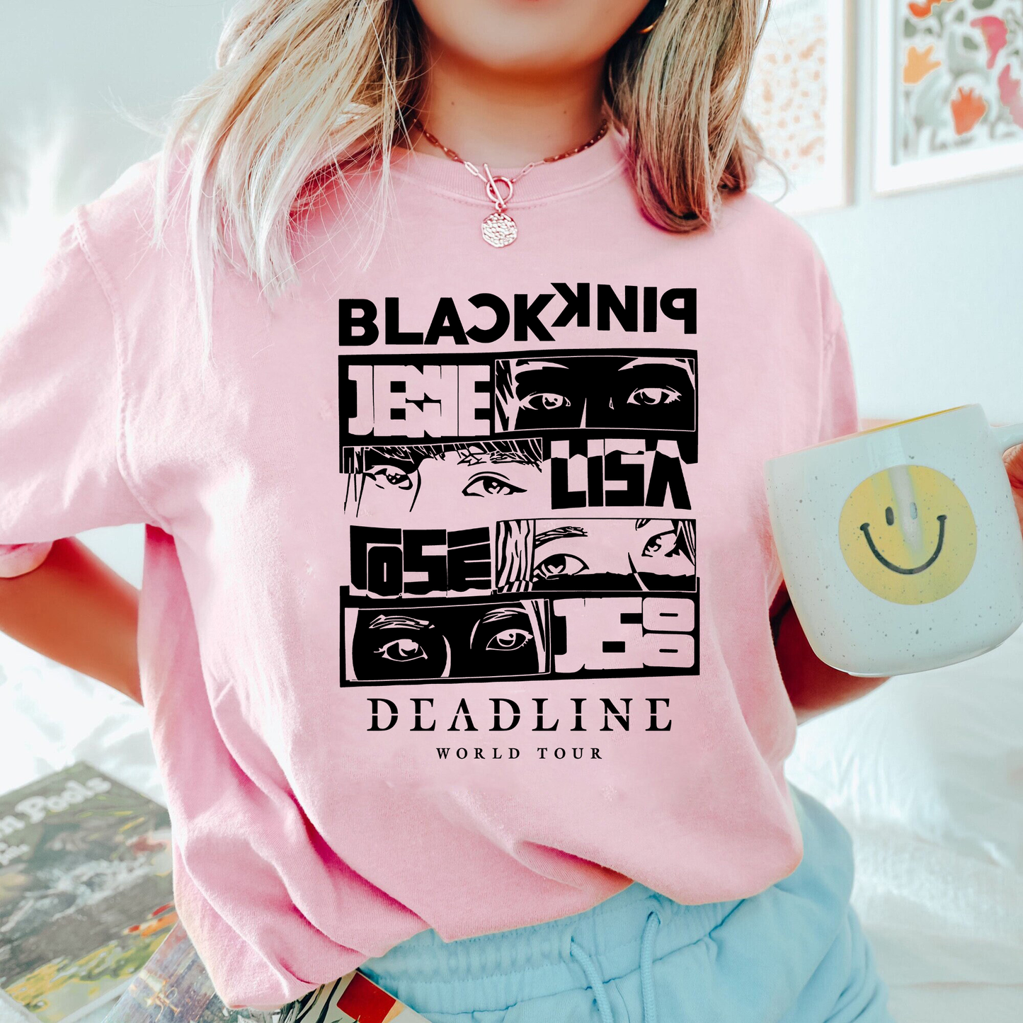 BlackPink Shirt, Born Pink shirt, Kpop Fan Tee, Kpop Merch, Blackpink World Tour, Concert