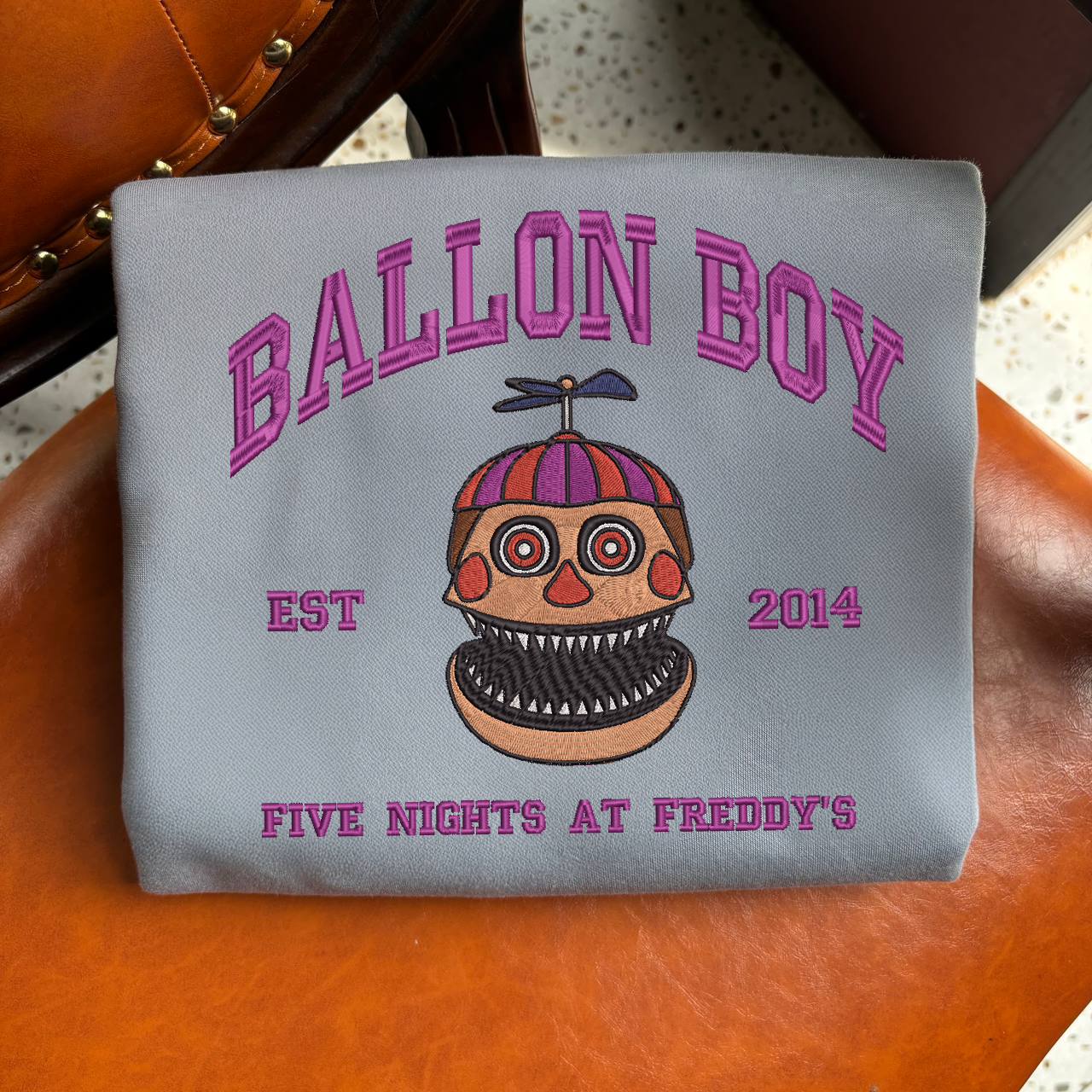 Villain Five Nights at Freddys Vintage Halloween Horror Nights 2025 Embroidered Shirt