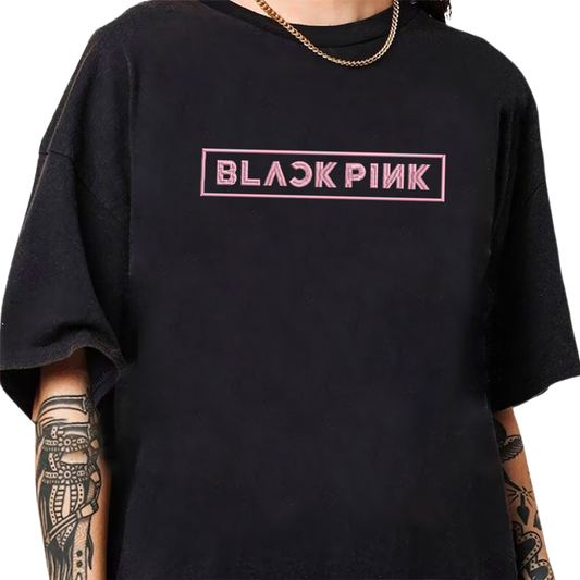 Embroidered BlackPink Sweatshirt, Born Pink Shirt, Blackpink World Tour tee, Concert Outfit Fan Shirt