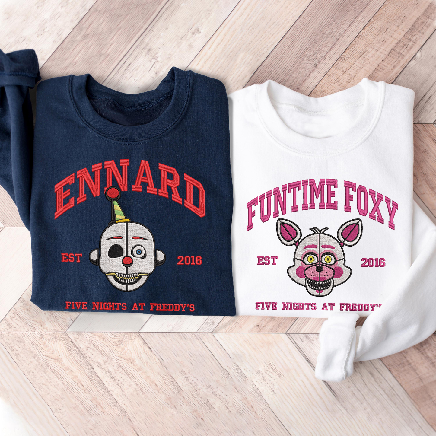 Villain Five Nights at Freddys Vintage Halloween Horror Nights 2025 Embroidered Shirt