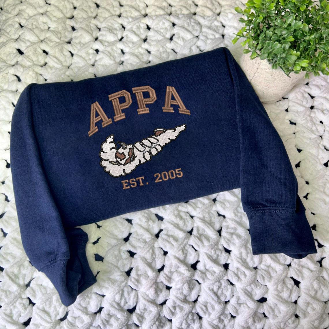 Appa Embroidered  Sweatshirt