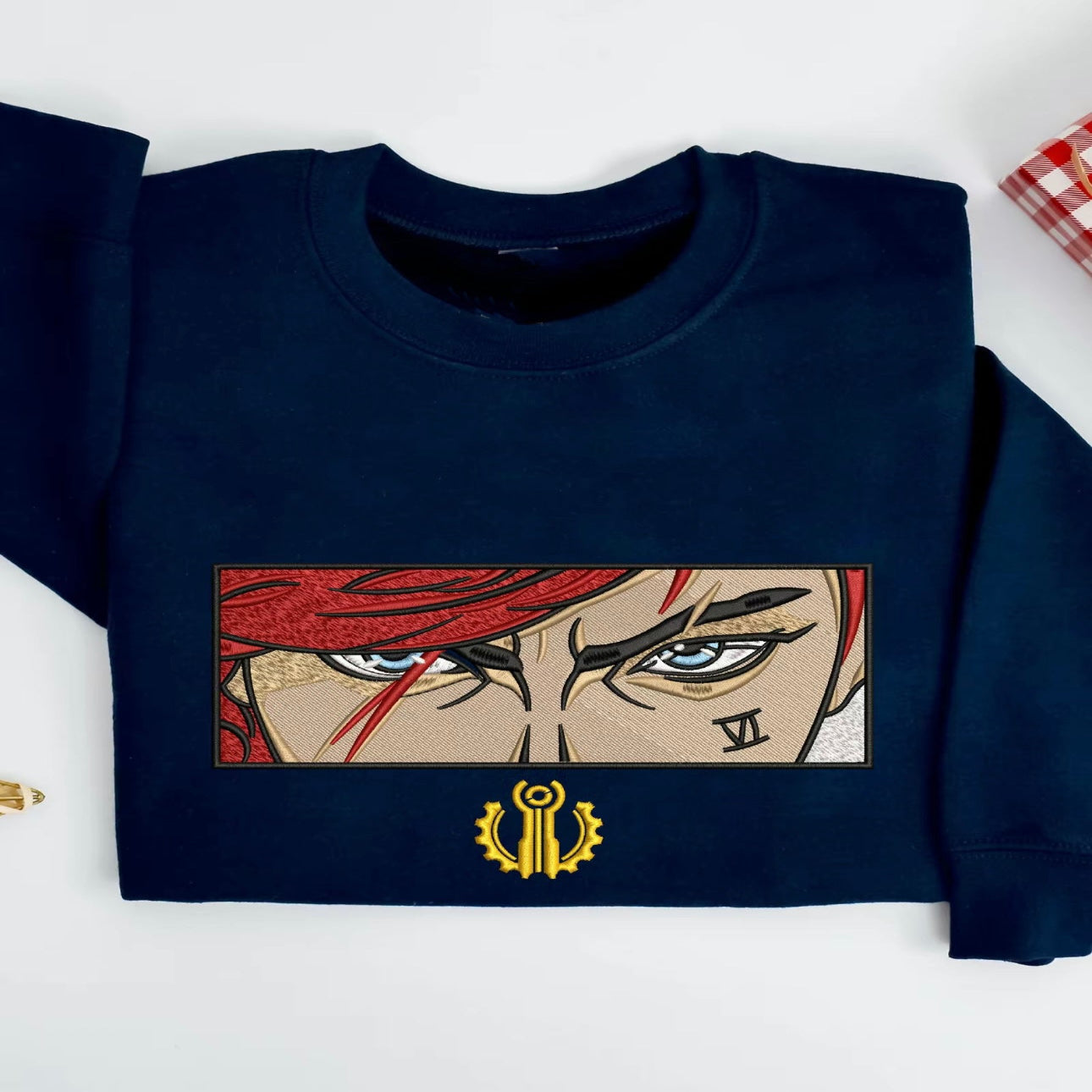 Navy Arcane Embroidered Sweatshirt