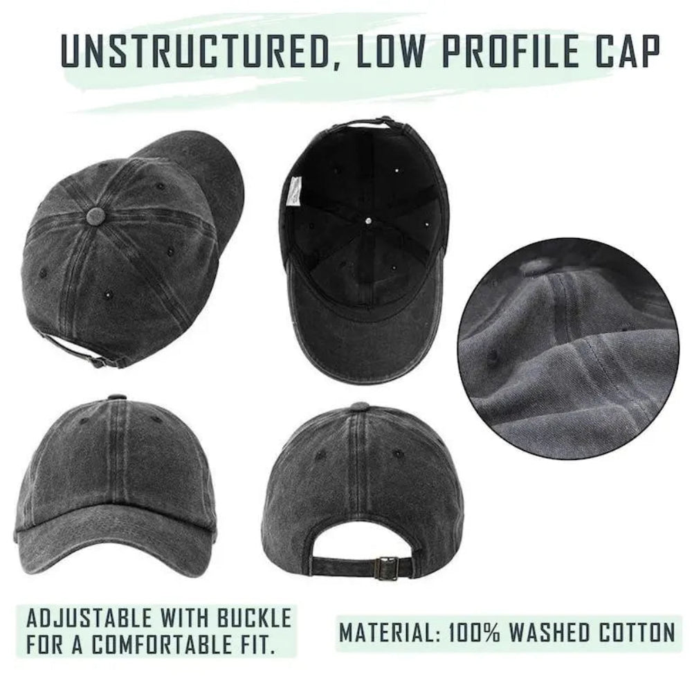 Big Fan Of Human Rights Embroidered Cap Vintage Cozy Comfort