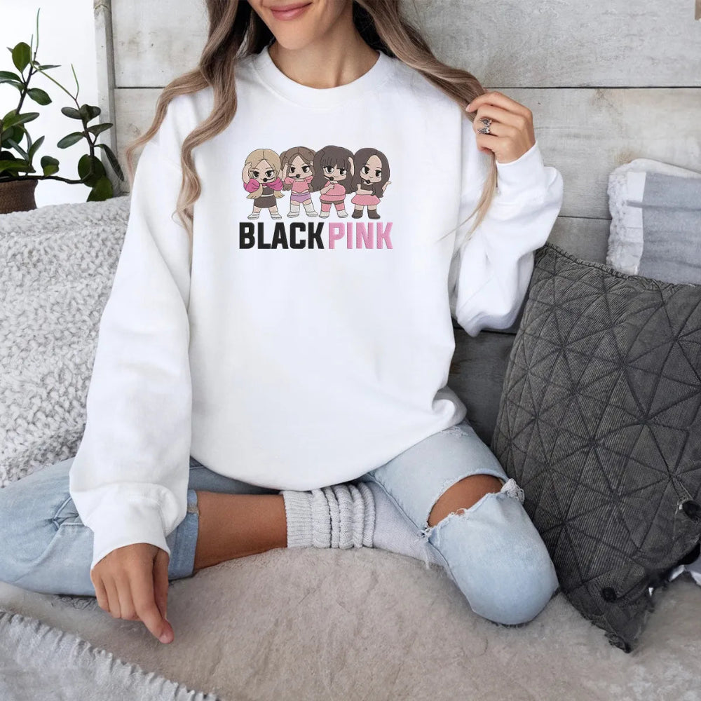 cream-cozy-sweatshirt-highlighting-fun-chibi-blackpink-poses