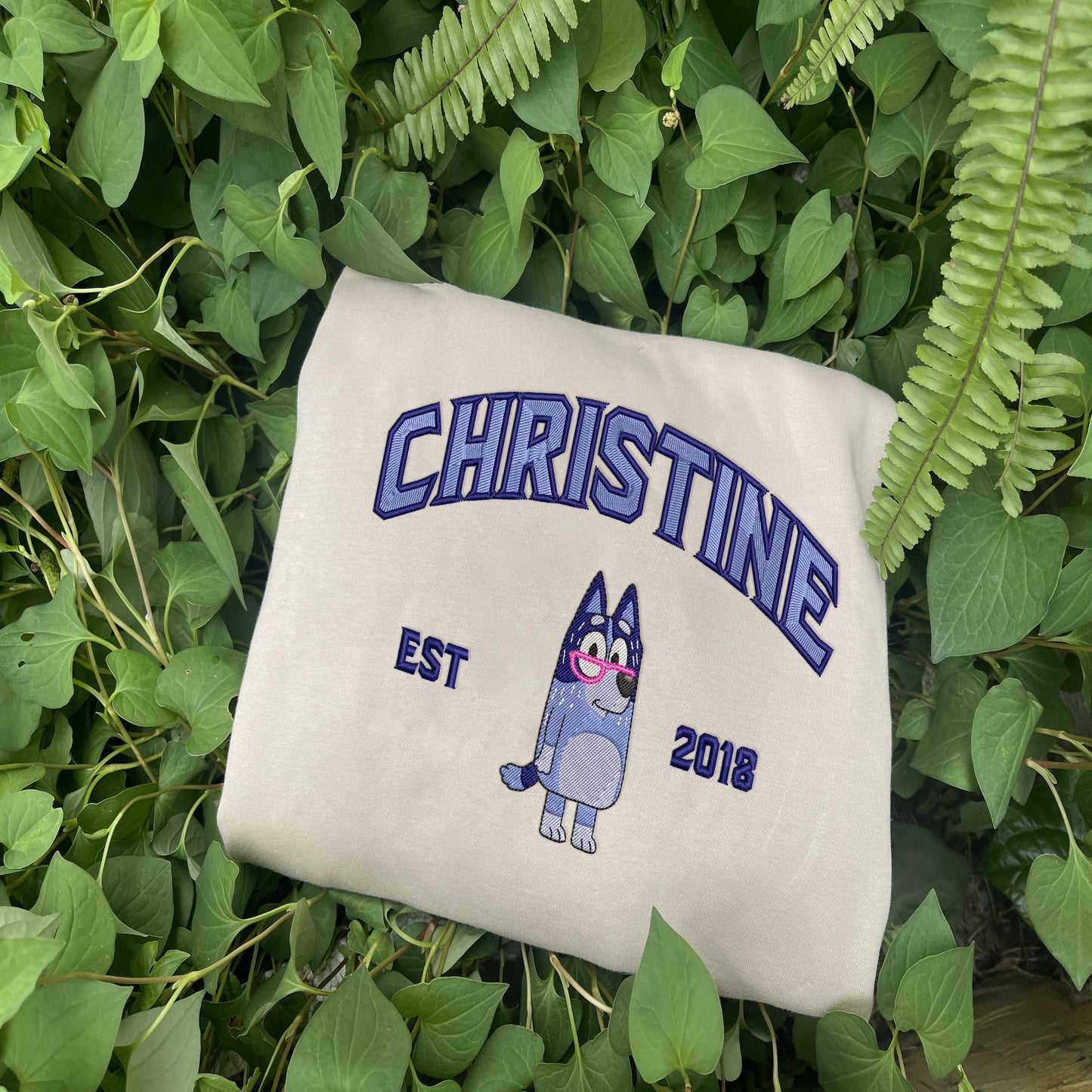Christine Embroidered Sweatshirt