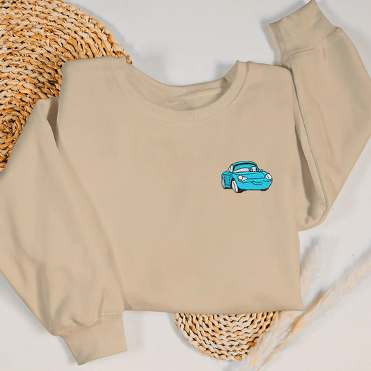 Sand Cars Characters Sally Embroidered Sweatshirt.